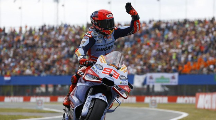 Marquez Ngamuk ke Bradl Saat Kualifikasi MotoGP Jerman 2024