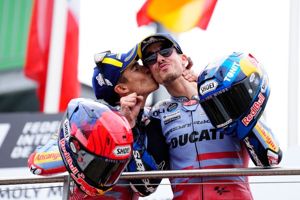 Reaksi Marc Marquez Usai Naik Podium Bareng Alex Marquez di MotoGP Jerman 2024: Keberuntungan Berpihak pada Kami!
