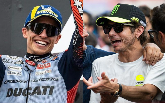 Marc Marquez Soal Valentino Rossi Masih Hobi Bahas 2015: Kalau yang Satu Diam, Namanya Bukan Perang