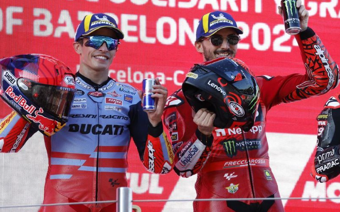 Pecco Bagnaia Soal Setim dengan Marc Marquez: Tak Ada Rider Nomor Satu di Ducati, Mereka Selalu Adil