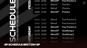 JADWAL: Grand Prix Inggris Raya 2025
